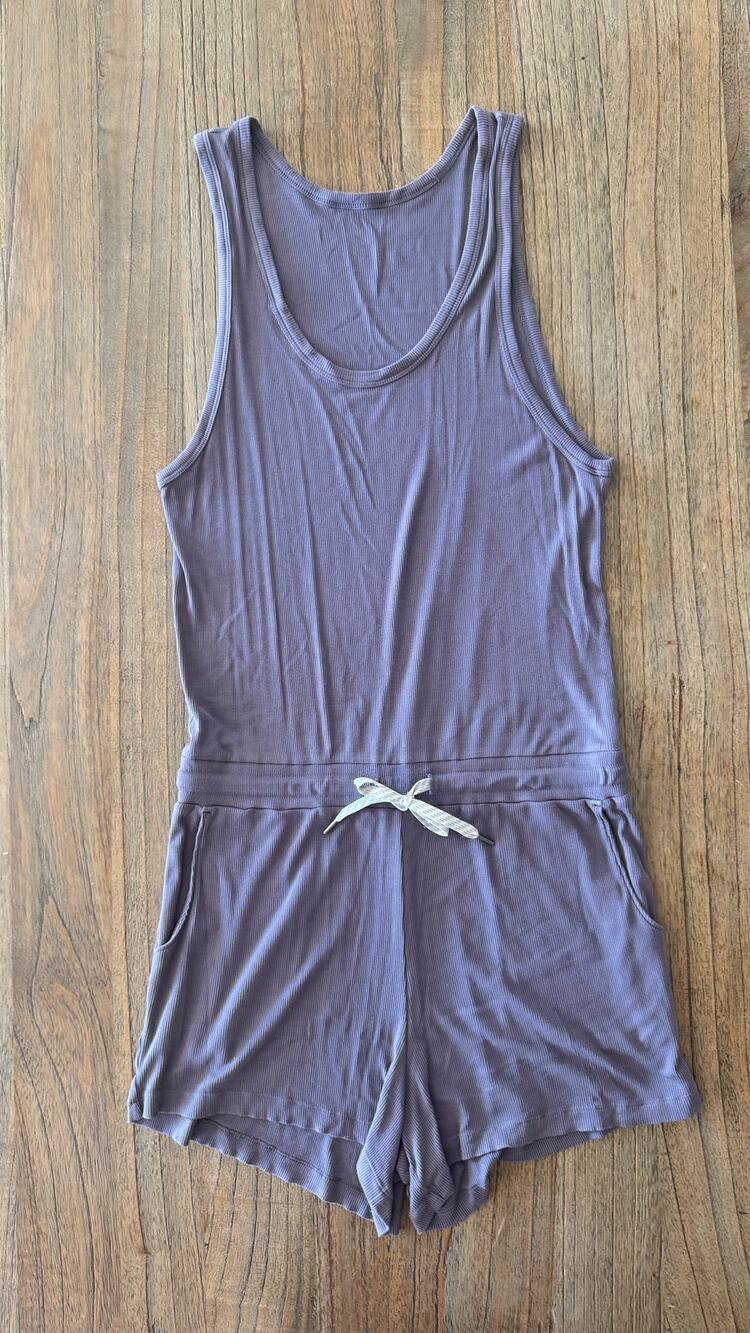 Vuori Women's Ribbed Romper - Size L